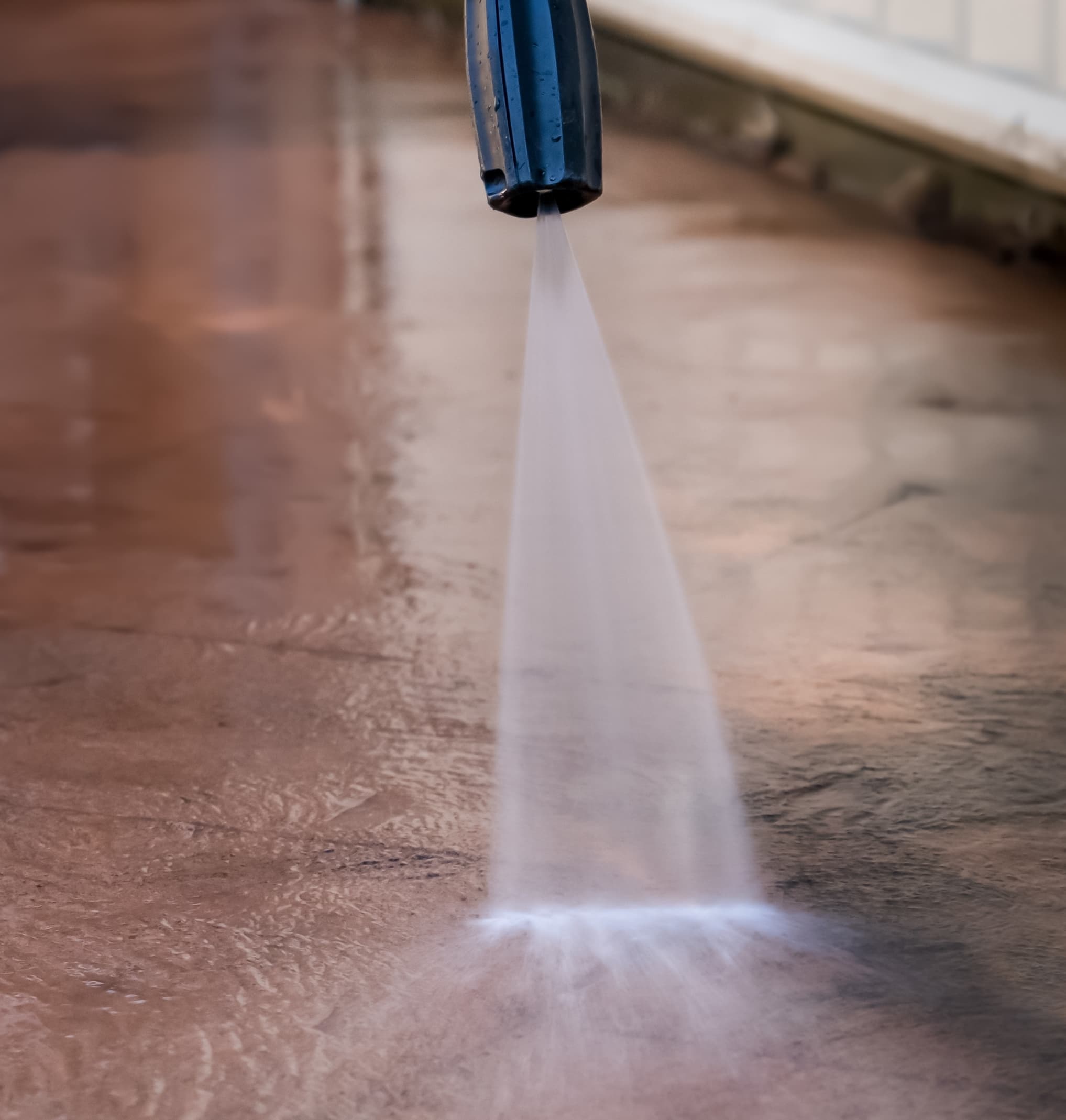 Garage floor surface preparation